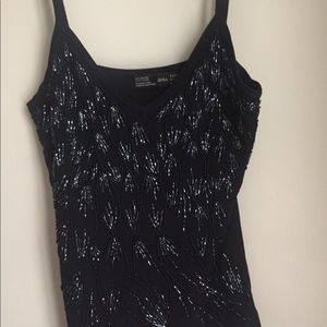 Zara Sequin top